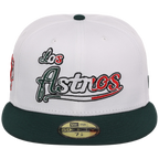 Houston Astros Houston Crown the City 'Los Astros' New Era 59FIFTY (White/Dark Green)