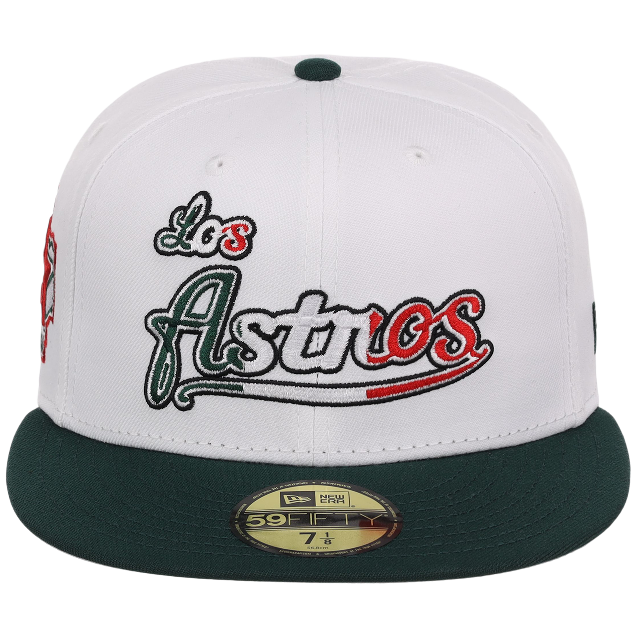 Houston Astros Houston Crown the City 'Los Astros' New Era 59FIFTY (White/Dark Green)