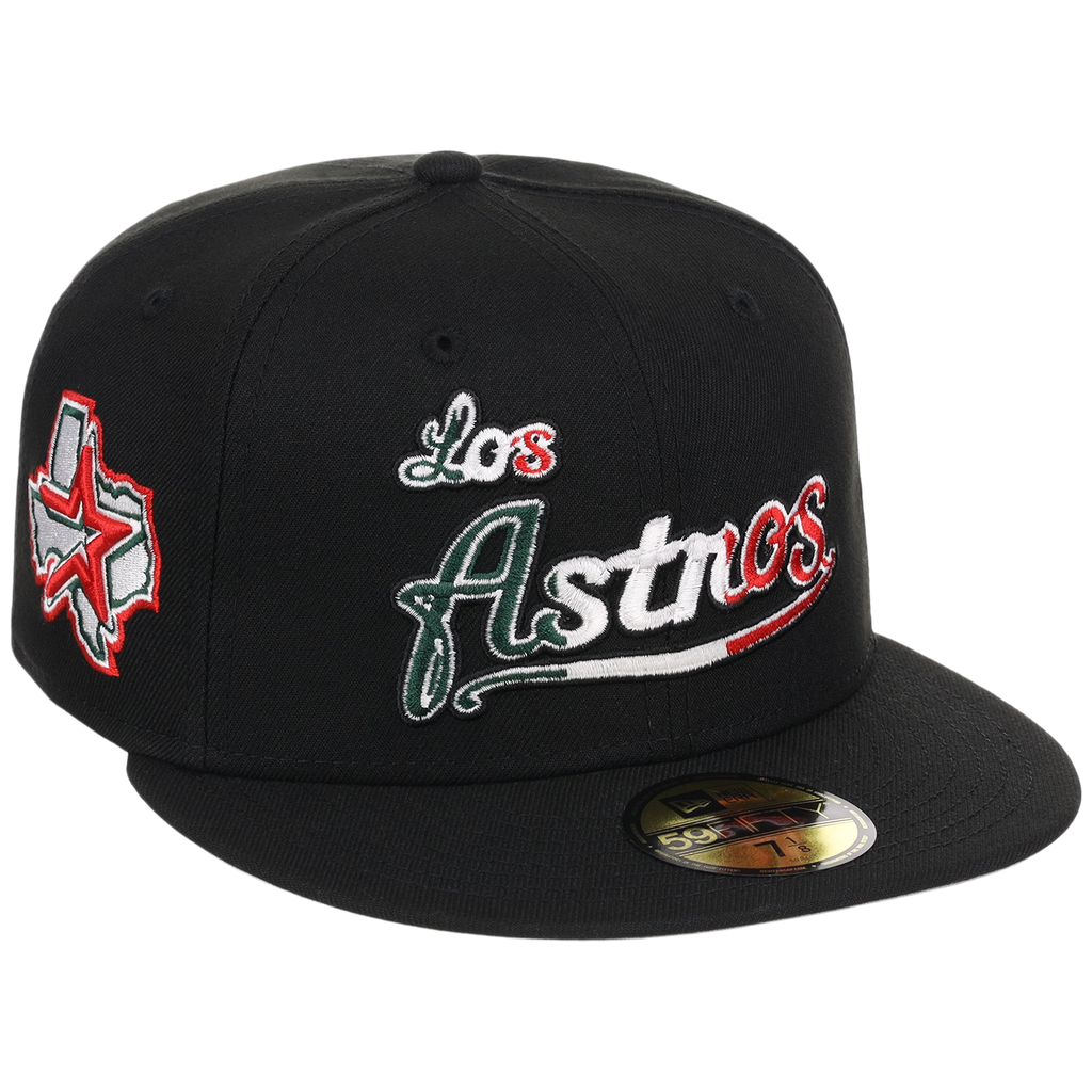 Houston Astros Houston Crown the City 'Los Astros' New Era 59FIFTY (Black/Black)