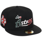 Houston Astros Houston Crown the City 'Los Astros' New Era 59FIFTY (Black/Black)