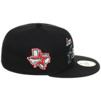 Houston Astros Houston Crown the City 'Los Astros' New Era 59FIFTY (Black/Black)