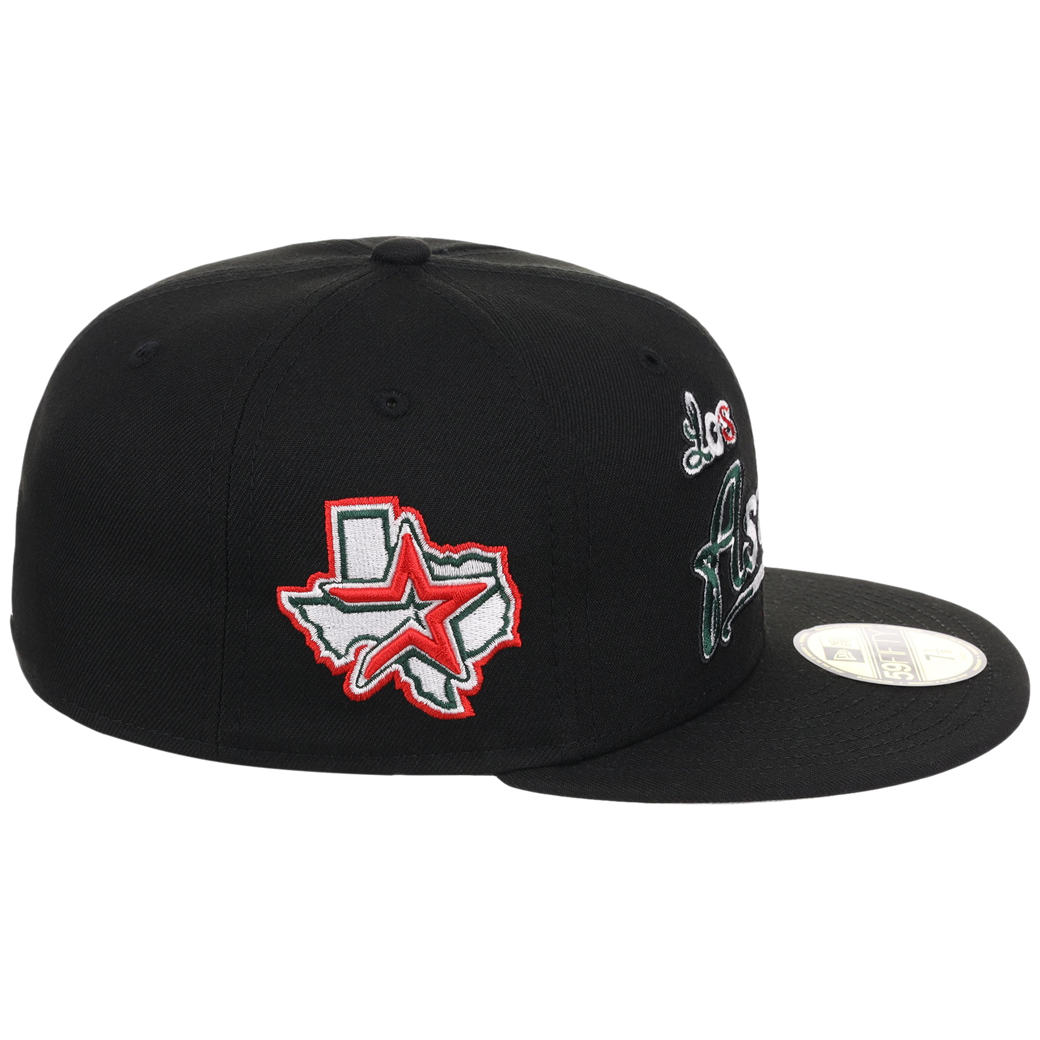 Houston Astros Houston Crown the City 'Los Astros' New Era 59FIFTY (Black/Black)