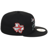 Houston Astros Houston Crown the City 'Los Astros' New Era 59FIFTY (Black/Black)