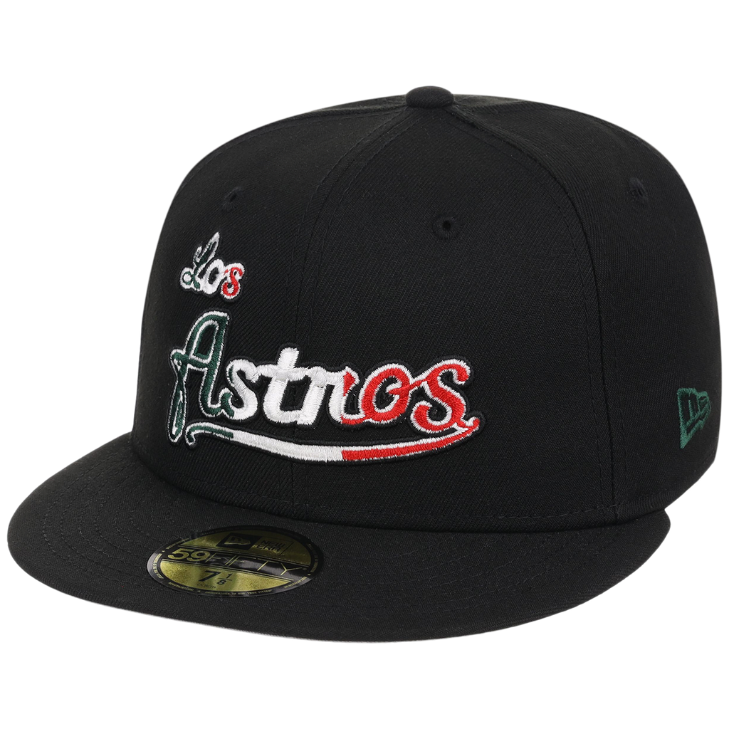 Houston Astros Houston Crown the City 'Los Astros' New Era 59FIFTY (Black/Black)