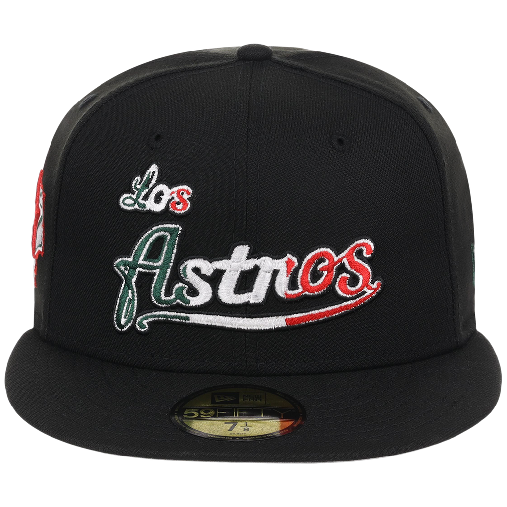 Houston Astros Houston Crown the City 'Los Astros' New Era 59FIFTY (Black/Black)