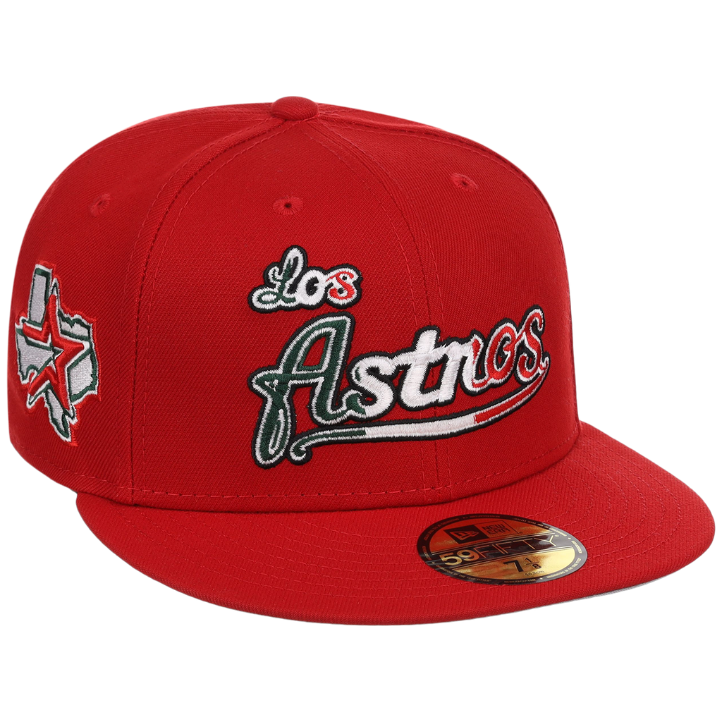 Houston Astros Houston Crown the City 'Los Astros' New Era 59FIFTY (Red/Red)