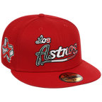 Houston Astros Houston Crown the City 'Los Astros' New Era 59FIFTY (Red/Red)