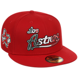 Houston Astros Houston Crown the City 'Los Astros' New Era 59FIFTY (Red/Red)