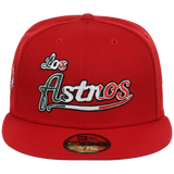 Houston Astros Houston Crown the City 'Los Astros' New Era 59FIFTY (Red/Red)