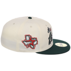 Houston Astros Houston Crown the City 'Los Astros' New Era 59FIFTY (Chrome/Dark Green)