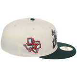 Houston Astros Houston Crown the City 'Los Astros' New Era 59FIFTY (Chrome/Dark Green)