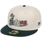 Houston Astros Houston Crown the City 'Los Astros' New Era 59FIFTY (Chrome/Dark Green)