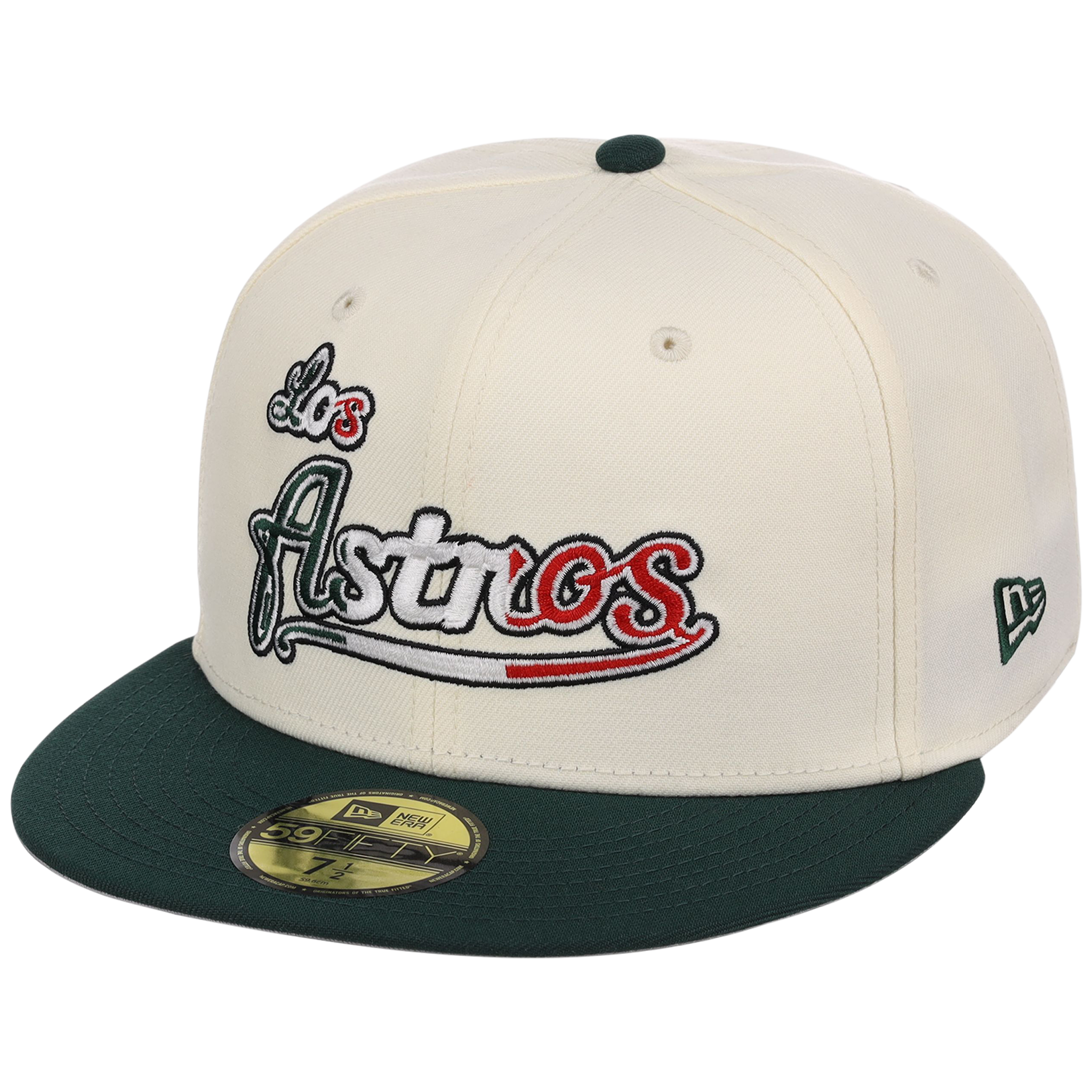 Houston Astros Houston Crown the City 'Los Astros' New Era 59FIFTY (Chrome/Dark Green)
