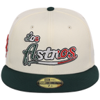 Houston Astros Houston Crown the City 'Los Astros' New Era 59FIFTY (Chrome/Dark Green)