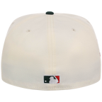 Houston Astros Houston Crown the City 'Los Astros' New Era 59FIFTY (Chrome/Dark Green)