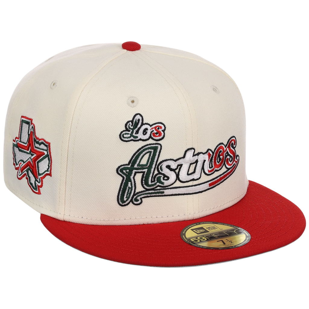 Houston Astros Houston Crown the City 'Los Astros' New Era 59FIFTY (Chrome/Red)