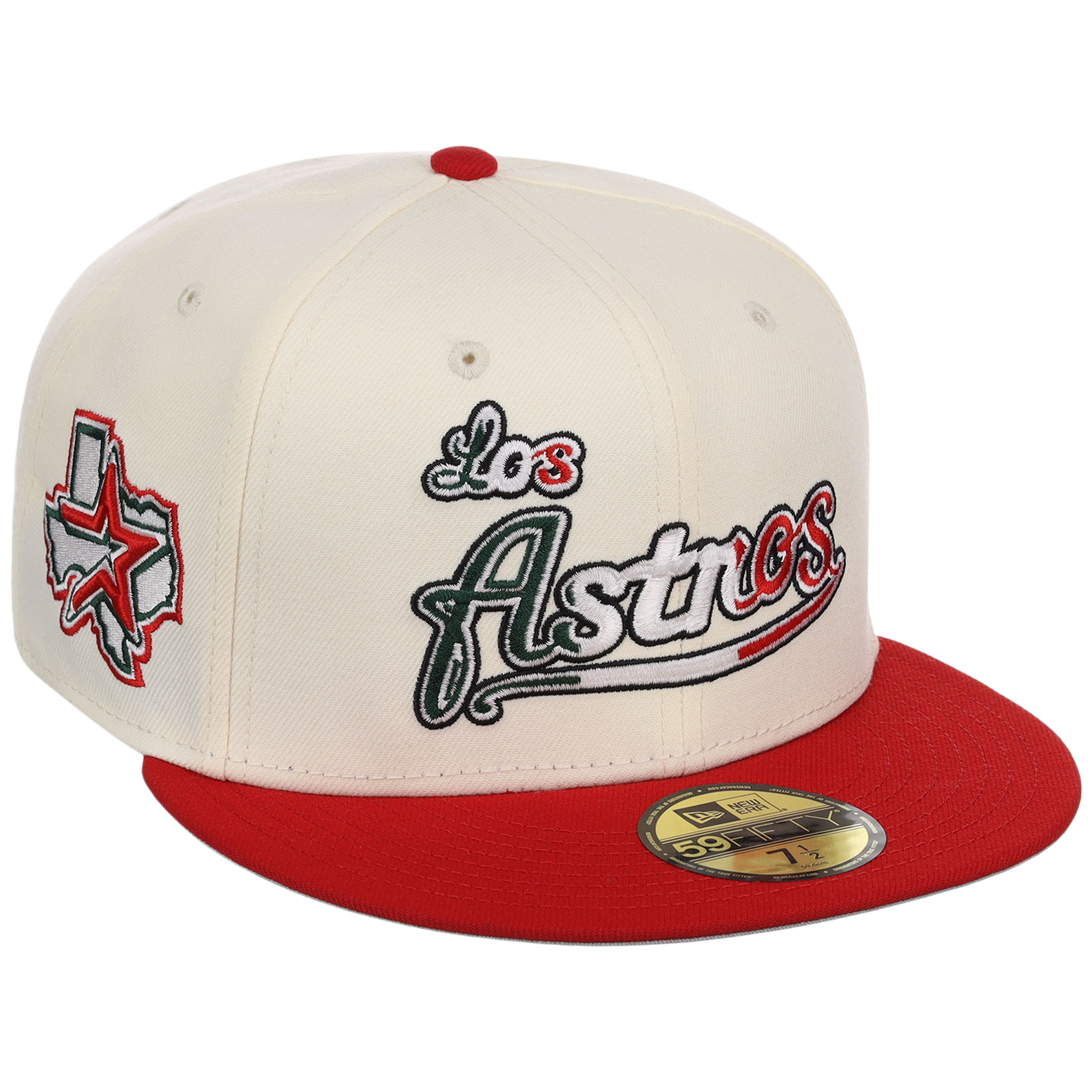 Houston Astros Houston Crown the City 'Los Astros' New Era 59FIFTY (Chrome/Red)
