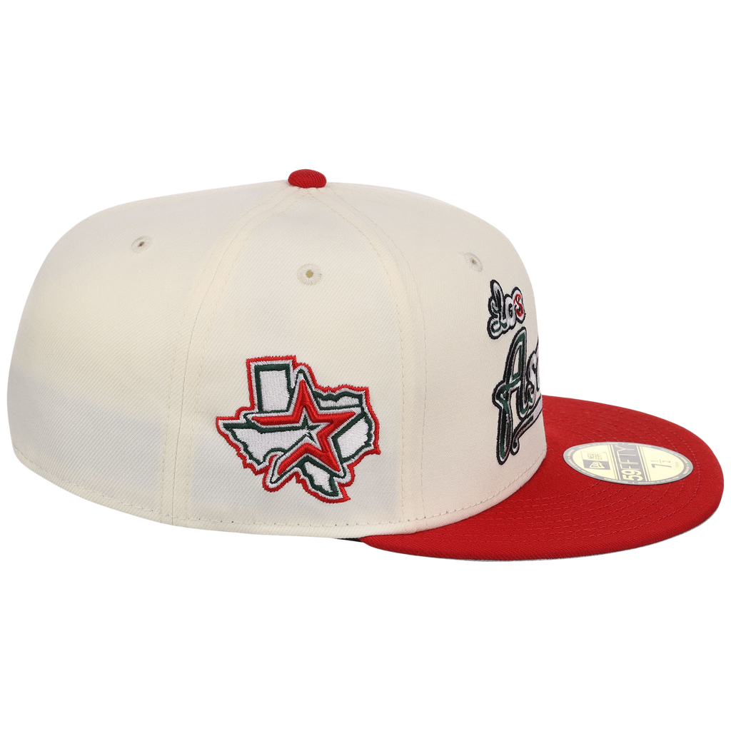 Houston Astros Houston Crown the City 'Los Astros' New Era 59FIFTY (Chrome/Red)