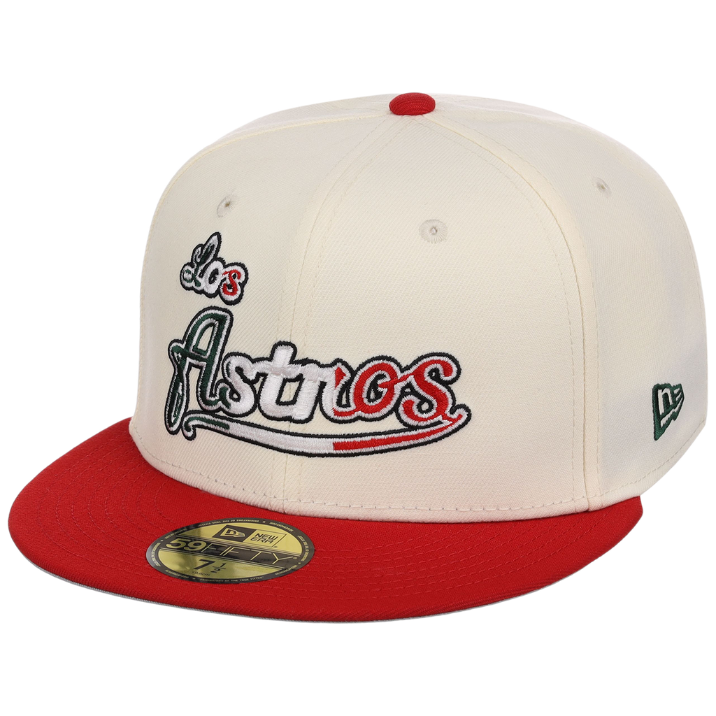 Houston Astros Houston Crown the City 'Los Astros' New Era 59FIFTY (Chrome/Red)