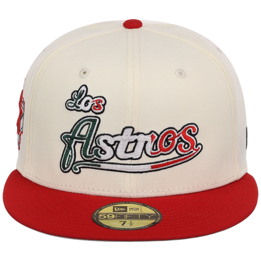 Houston Astros Houston Crown the City 'Los Astros' New Era 59FIFTY (Chrome/Red)