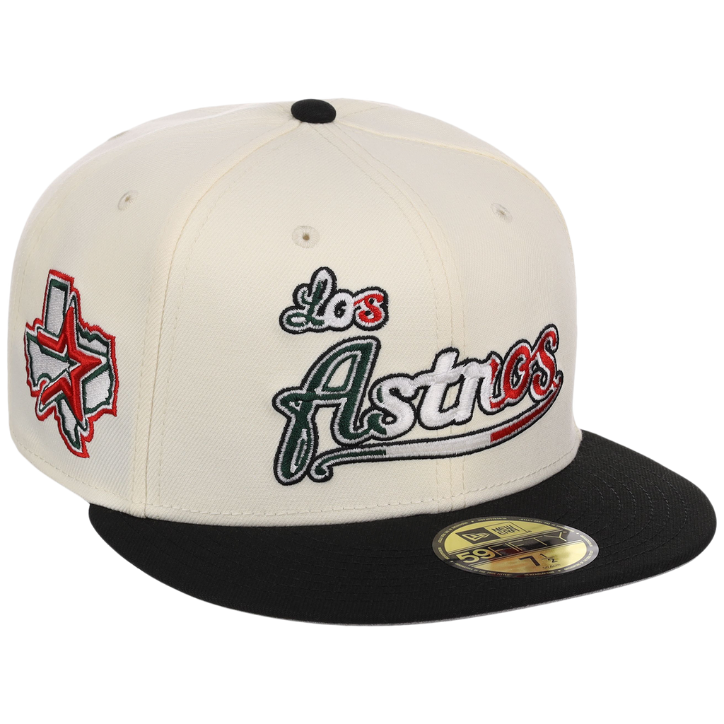 Houston Astros Houston Crown the City 'Los Astros' New Era 59FIFTY (Chrome/Black)