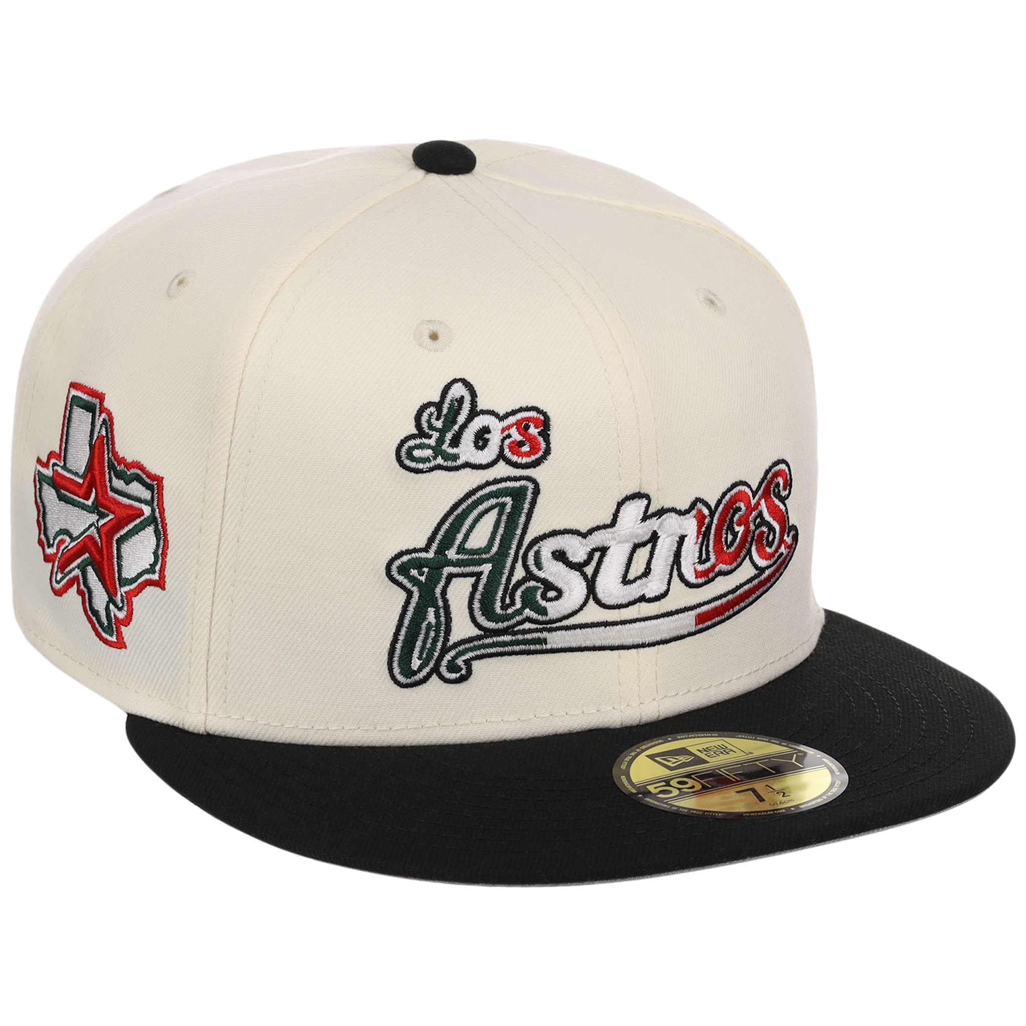 Houston Astros Houston Crown the City 'Los Astros' New Era 59FIFTY (Chrome/Black)