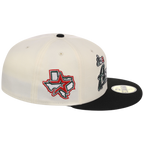 Houston Astros Houston Crown the City 'Los Astros' New Era 59FIFTY (Chrome/Black)
