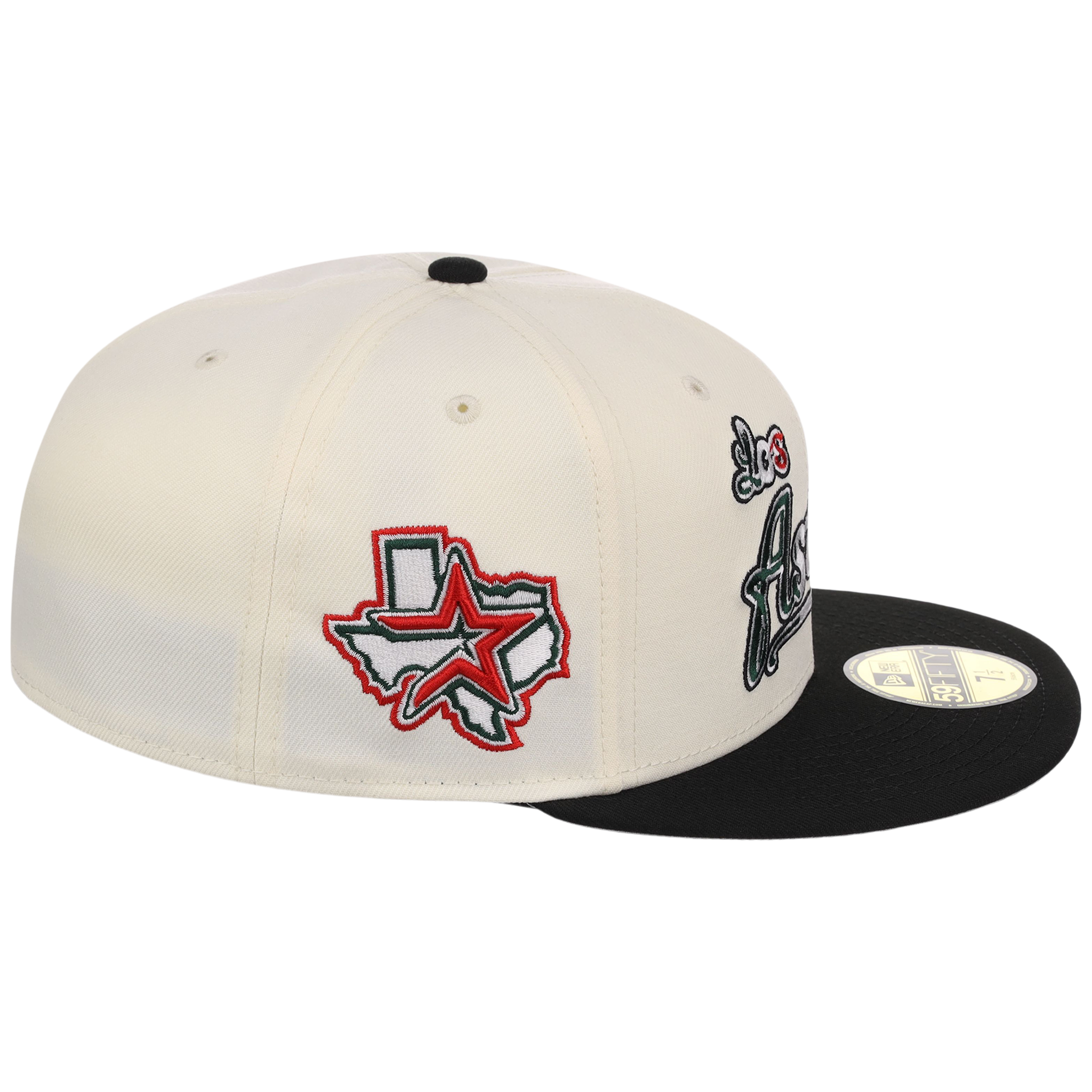 Houston Astros Houston Crown the City 'Los Astros' New Era 59FIFTY (Chrome/Black)