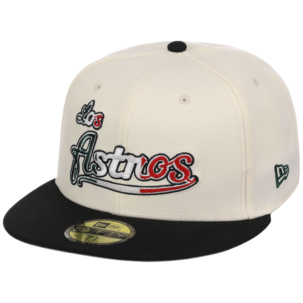 Houston Astros Houston Crown the City 'Los Astros' New Era 59FIFTY (Chrome/Black)