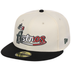 Houston Astros Houston Crown the City 'Los Astros' New Era 59FIFTY (Chrome/Black)