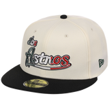 Houston Astros Houston Crown the City 'Los Astros' New Era 59FIFTY (Chrome/Black)