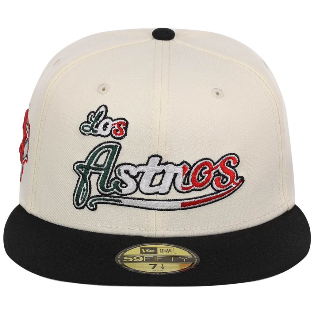 Houston Astros Houston Crown the City 'Los Astros' New Era 59FIFTY (Chrome/Black)