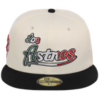 Houston Astros Houston Crown the City 'Los Astros' New Era 59FIFTY (Chrome/Black)