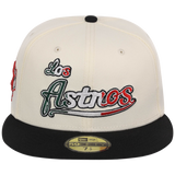Houston Astros Houston Crown the City 'Los Astros' New Era 59FIFTY (Chrome/Black)
