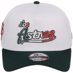 Houston Astros Houston Crown the City 'Los Astros' New Era 9FORTY (White/Dark Green)