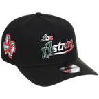 Houston Astros Houston Crown the City 'Los Astros' New Era 9FORTY (Black/Black)