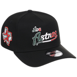 Houston Astros Houston Crown the City 'Los Astros' New Era 9FORTY (Black/Black)