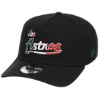 Houston Astros Houston Crown the City 'Los Astros' New Era 9FORTY (Black/Black)