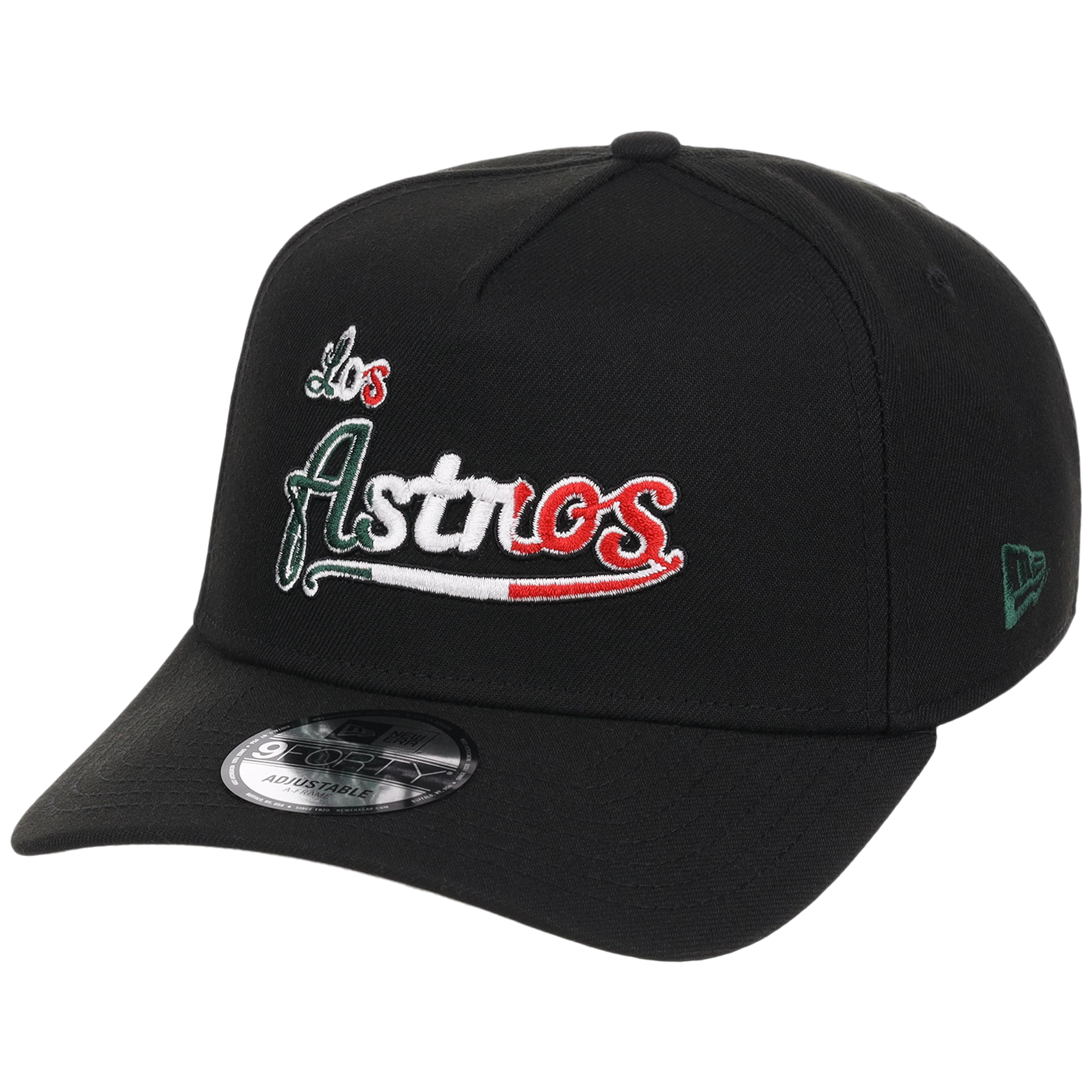 Houston Astros Houston Crown the City 'Los Astros' New Era 9FORTY (Black/Black)