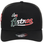 Houston Astros Houston Crown the City 'Los Astros' New Era 9FORTY (Black/Black)