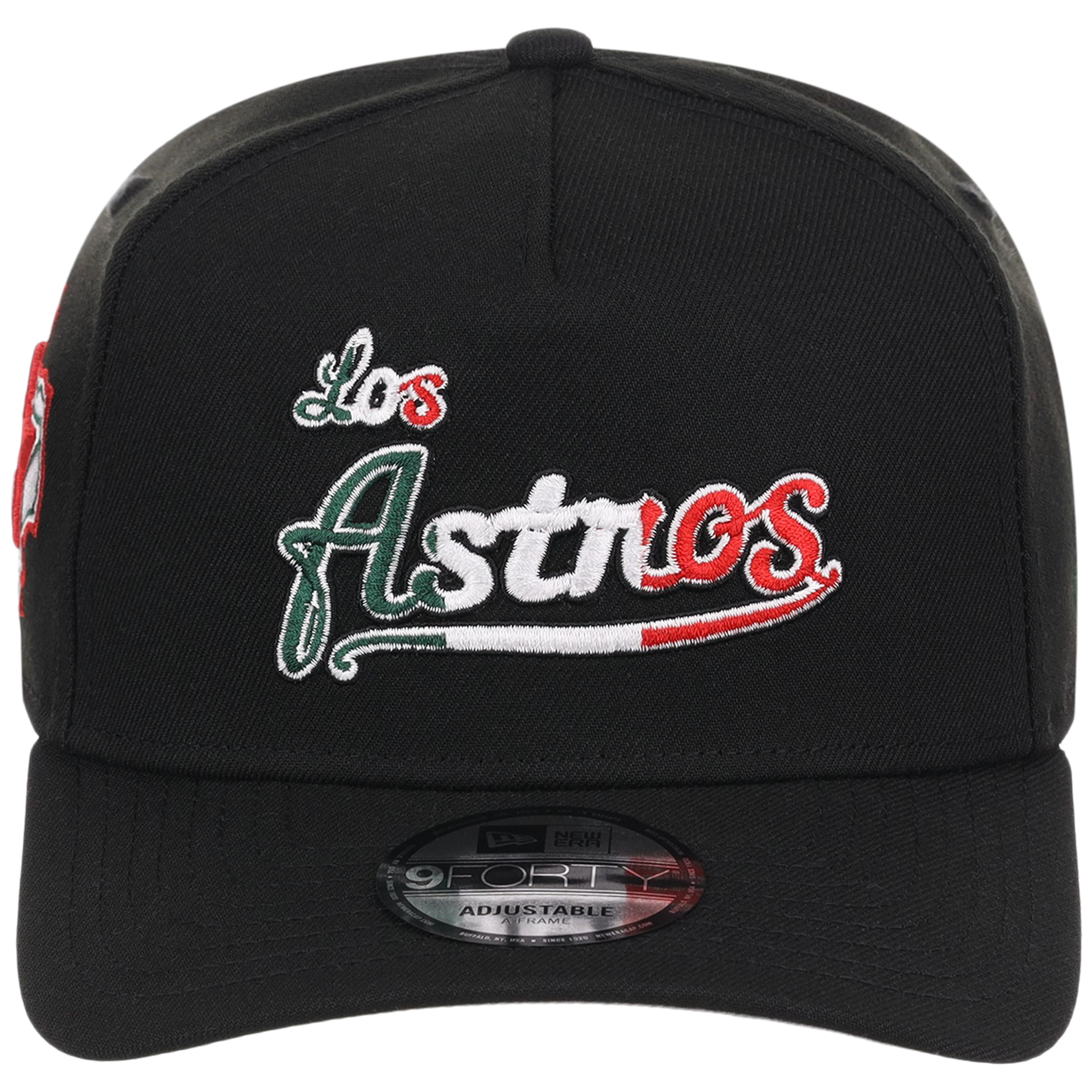 Houston Astros Houston Crown the City 'Los Astros' New Era 9FORTY (Black/Black)