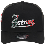 Houston Astros Houston Crown the City 'Los Astros' New Era 9FORTY (Black/Black)