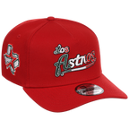 Houston Astros Houston Crown the City 'Los Astros' New Era 9FORTY (Red/Red)