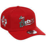 Houston Astros Houston Crown the City 'Los Astros' New Era 9FORTY (Red/Red)