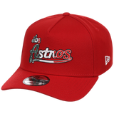 Houston Astros Houston Crown the City 'Los Astros' New Era 9FORTY (Red/Red)