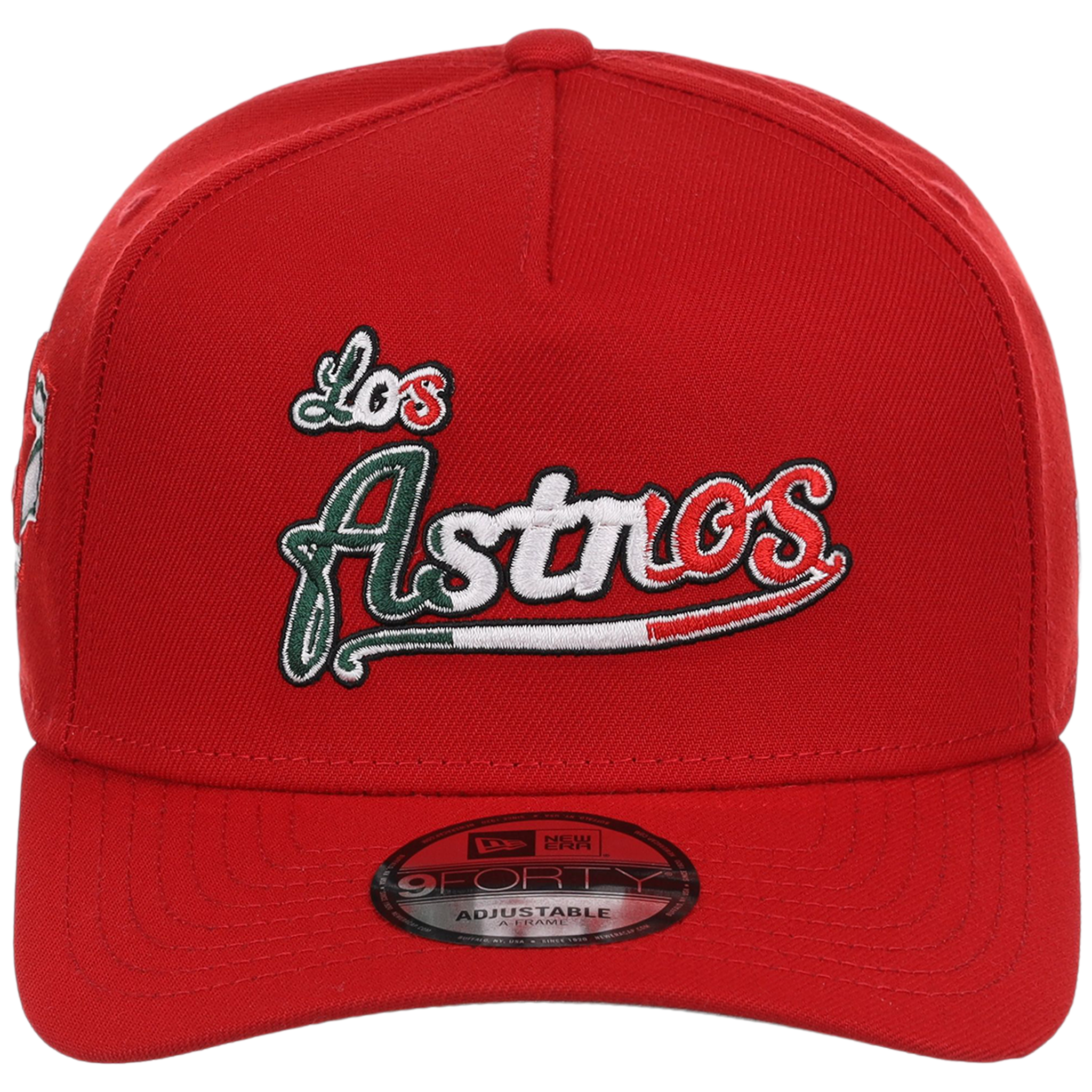 Houston Astros Houston Crown the City 'Los Astros' New Era 9FORTY (Red/Red)