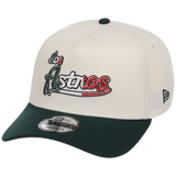 Houston Astros Houston Crown the City 'Los Astros' New Era 9FORTY (Chrome/Dark Green)