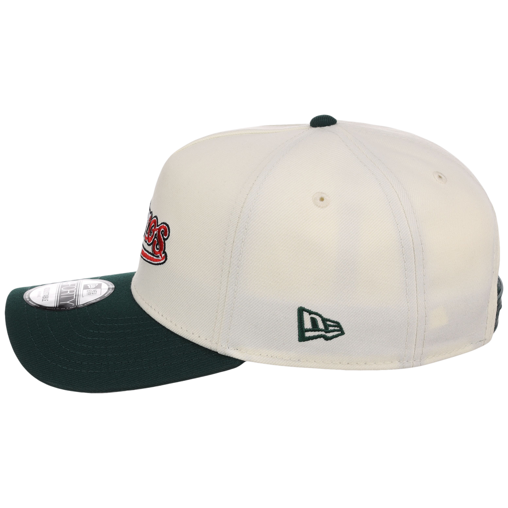 Houston Astros Houston Crown the City 'Los Astros' New Era 9FORTY (Chrome/Dark Green)