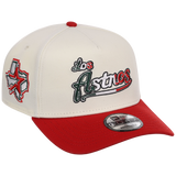 Houston Astros Houston Crown the City 'Los Astros' New Era 9FORTY (Chrome/Red)