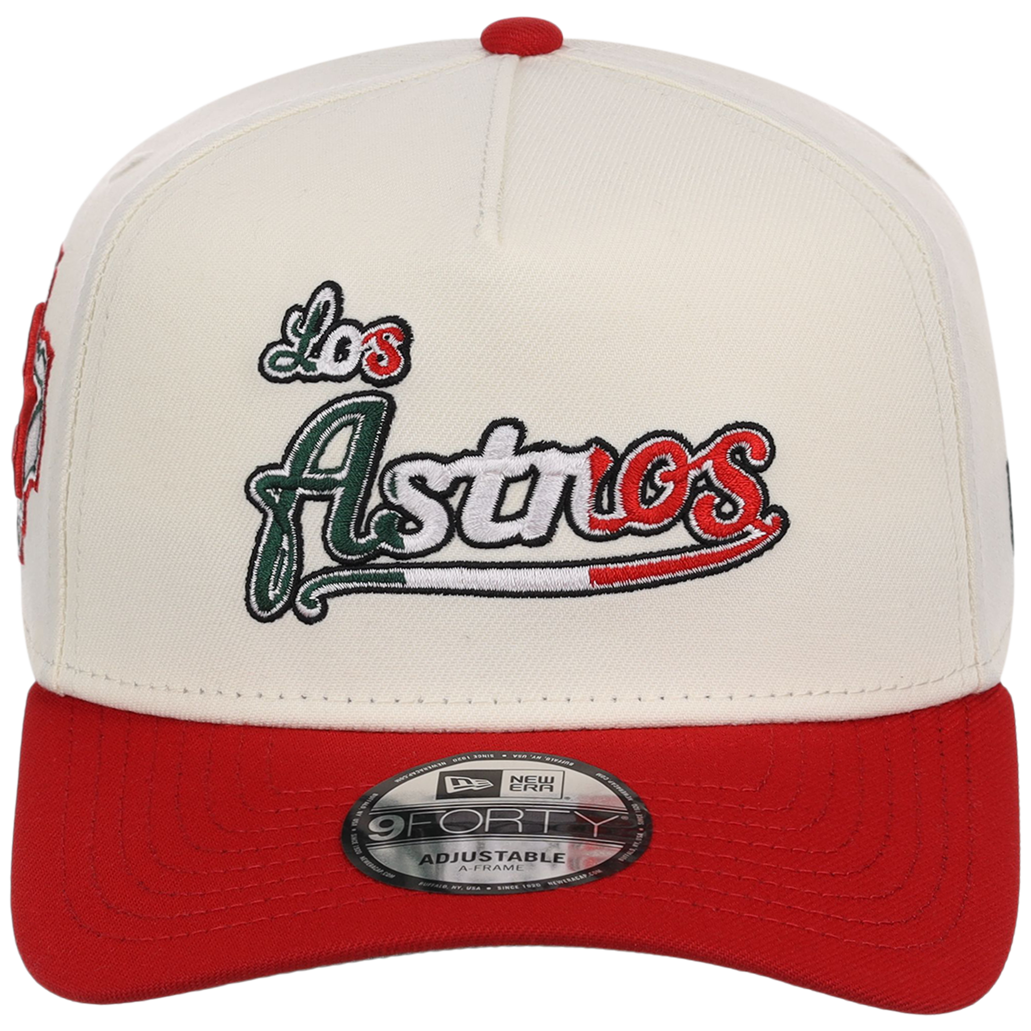 Houston Astros Houston Crown the City 'Los Astros' New Era 9FORTY (Chrome/Red)